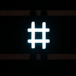 Character # Hashtag
